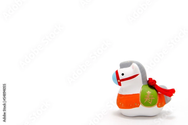 Obraz 午年の置物