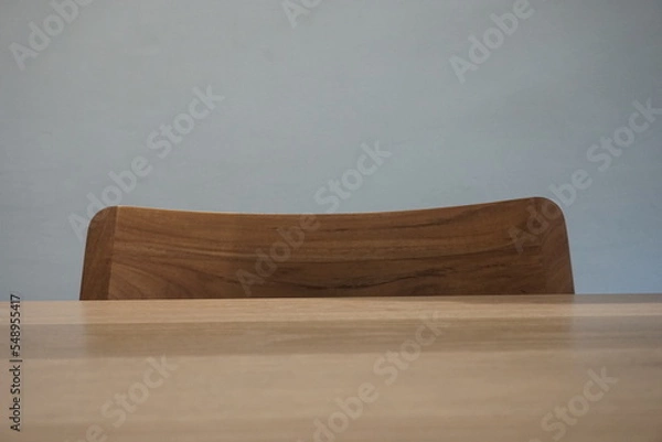 Obraz minimalism wood shape