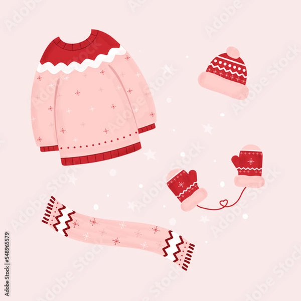 Obraz Winter clothes
