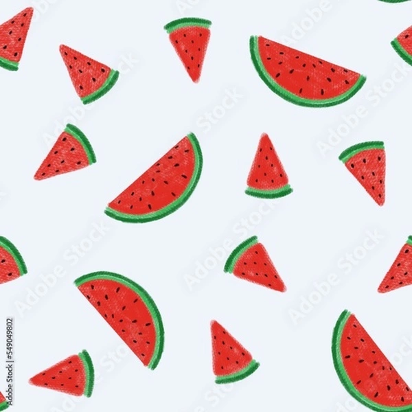 Obraz watermelon pastel pattern
