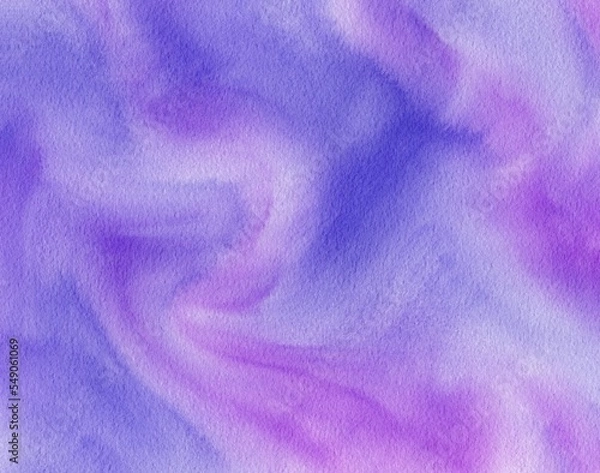 Fototapeta Purple Watercolor Background Texture