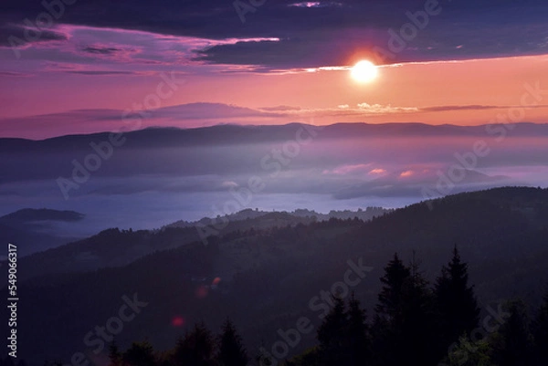 Obraz Wschód Słońca