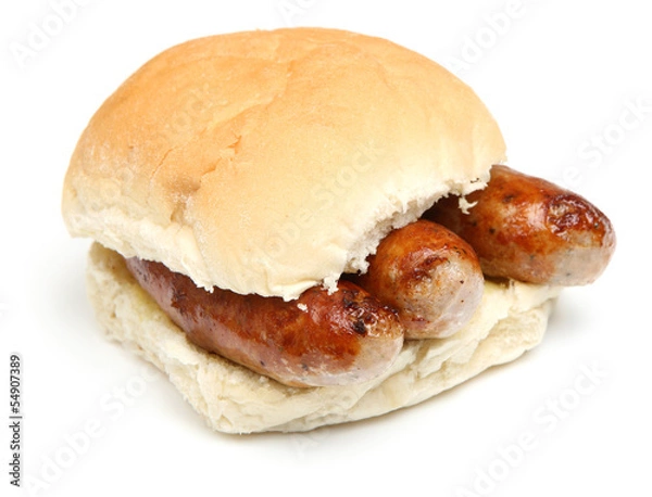 Obraz Kiełbasa Bap lub Roll