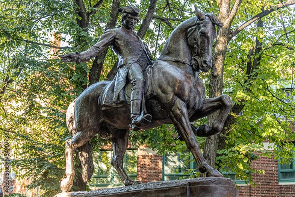 Obraz Paul Revere Statue