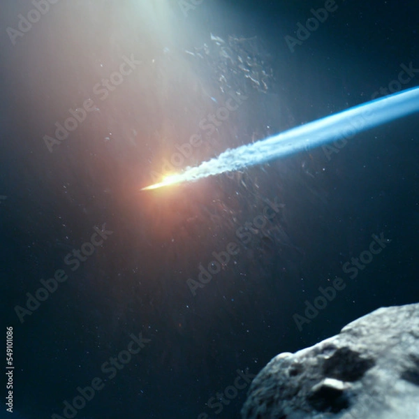 Obraz Meteor disaster