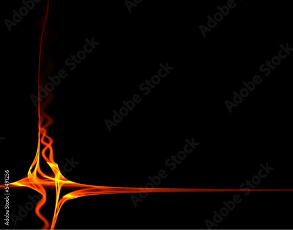 Fototapeta Fractal corner