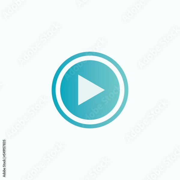 Obraz play button icon