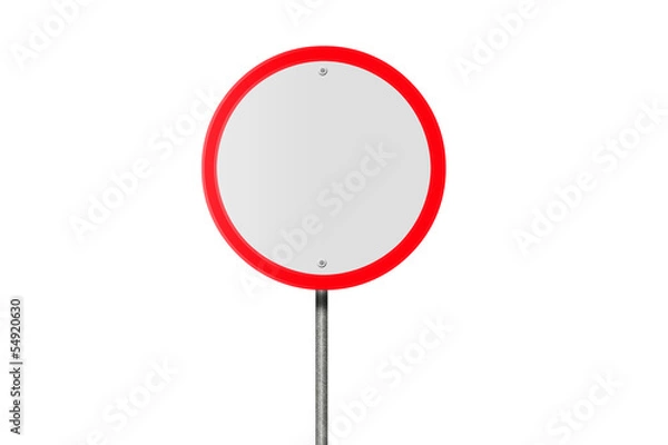 Obraz Round Sign Plate