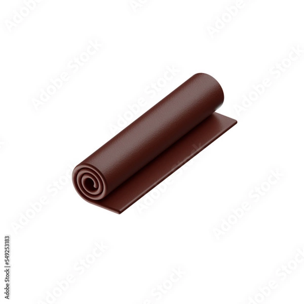 Obraz Carpet Yoga illustration 3D