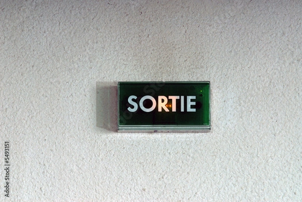 Fototapeta sortie