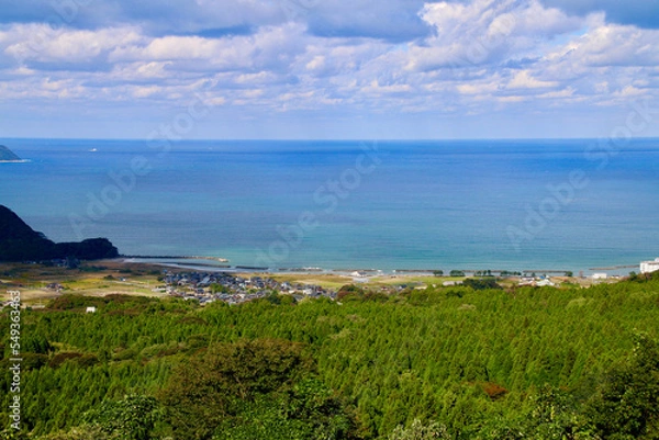 Fototapeta 敦賀湾（福井県・敦賀市）