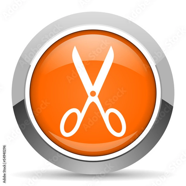 Fototapeta scissors icon