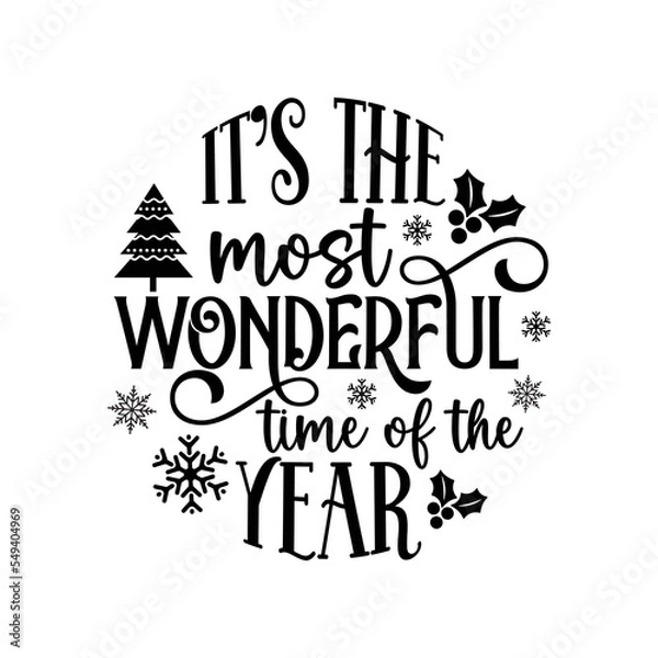 Obraz It s the most wonderful time of the year