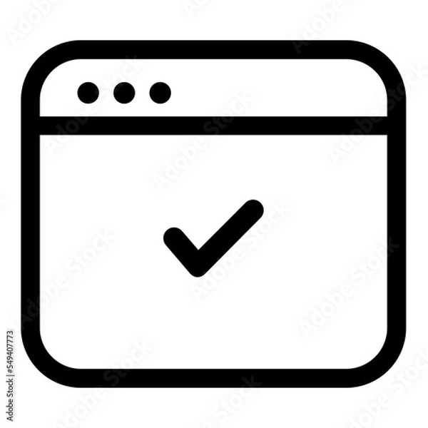 Obraz Editable windows ui icons vector illustrations