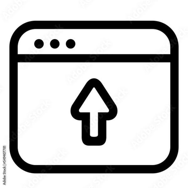 Obraz Editable windows ui icons vector illustrations