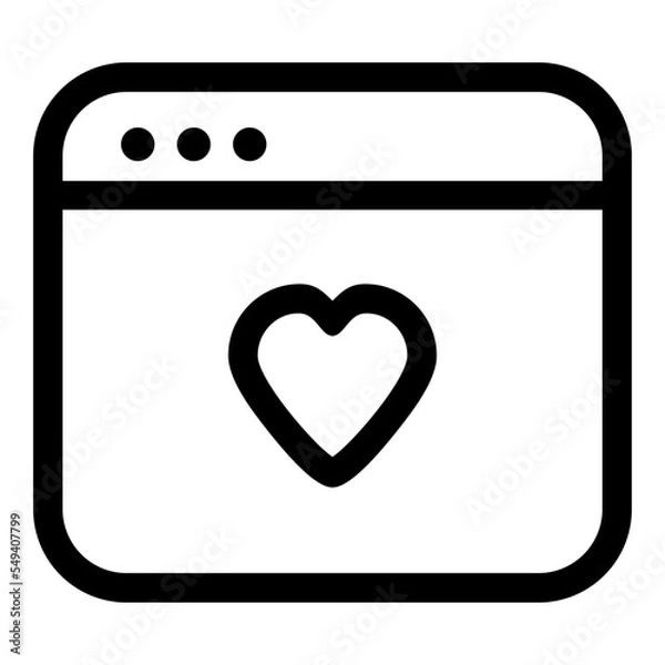 Obraz Editable windows ui icons vector illustrations