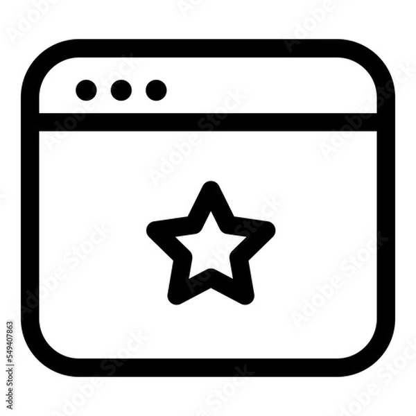 Fototapeta Editable windows ui icons vector illustrations