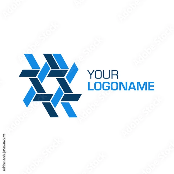 Fototapeta abstract vector logo design