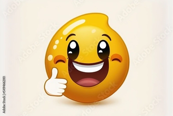 Fototapeta Thumbs up emoji