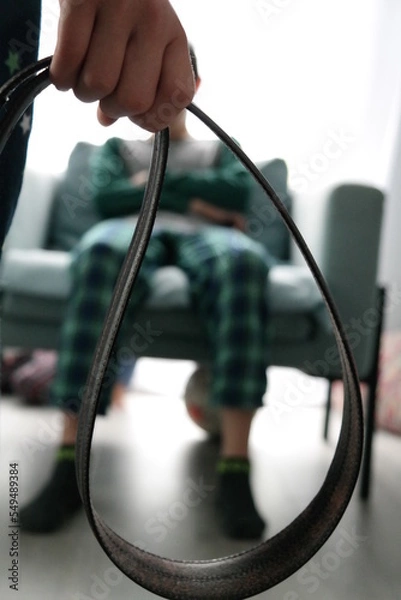 Fototapeta strict father