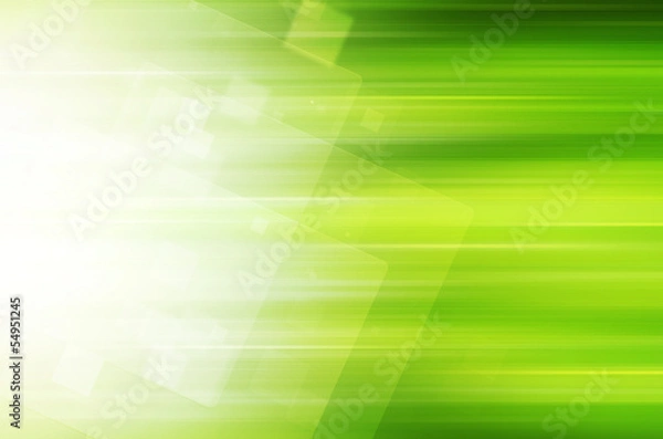 Fototapeta Abstract green technology background.