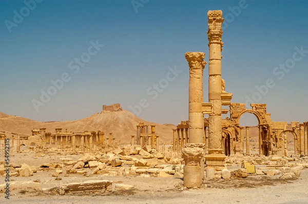 Obraz Ruiny świątyni Palmyra