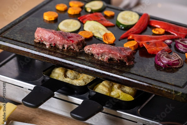 Obraz swiss raclette