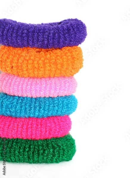 Obraz Colorful wool bands