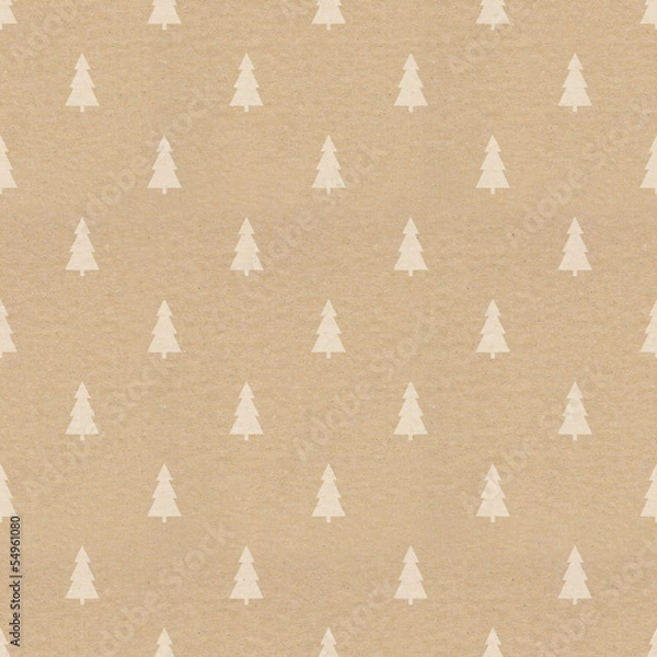 Obraz Seamless Christmas background 