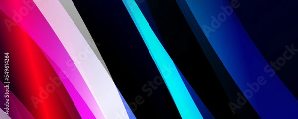 Fototapeta Fluid color gradients with dynamic wave line effect. Vector Illustration For Wallpaper, Banner, Background, Card, Book Illustration, landing page
