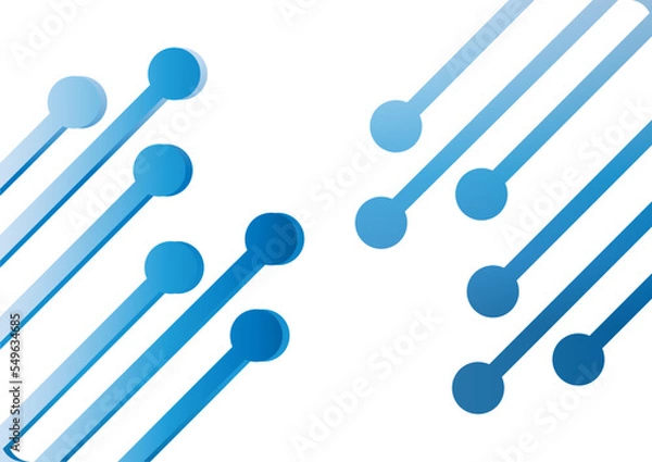 Obraz abstract background with circles