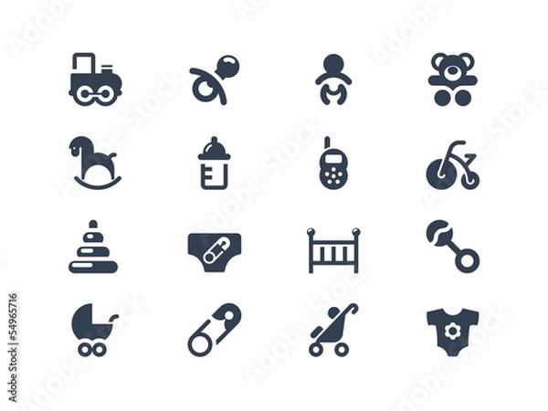 Obraz Ikony dla dzieci