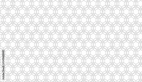 Fototapeta Geometric pattern seamless. Trendy design vector background for web backdrop or paper print.