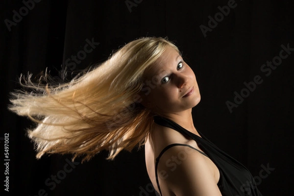 Fototapeta Wehende Haare