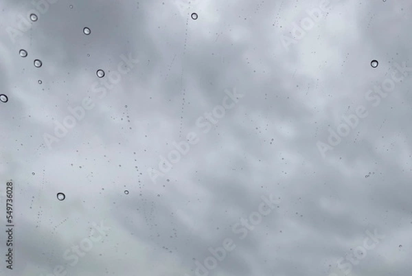 Fototapeta 撥水加工を施した車のガラス