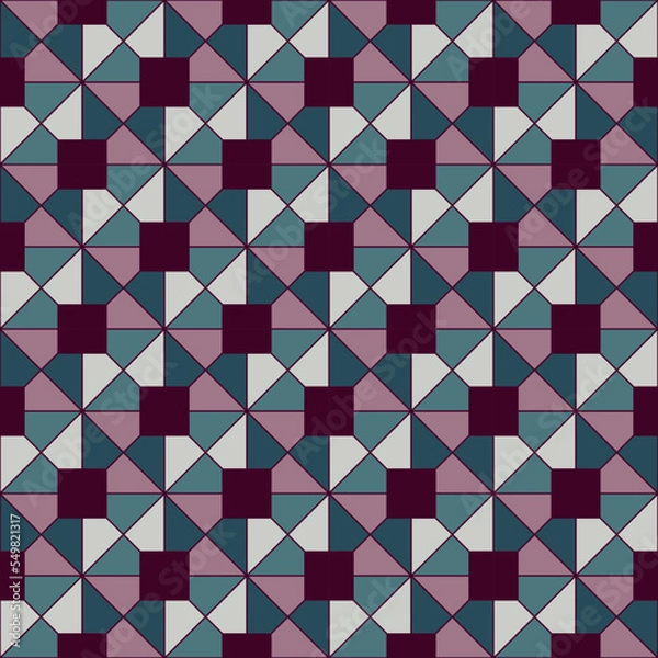 Fototapeta Beautiful pattern style elegant dynamic, great design for any purposes.