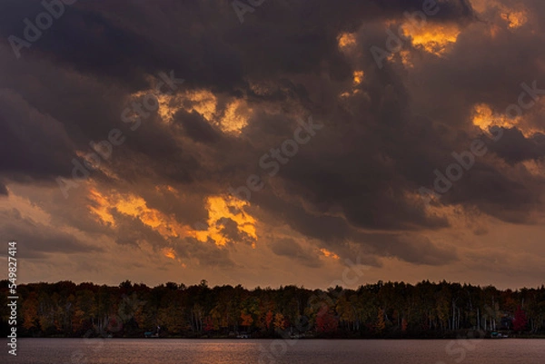 Obraz Northern Storm Clouds