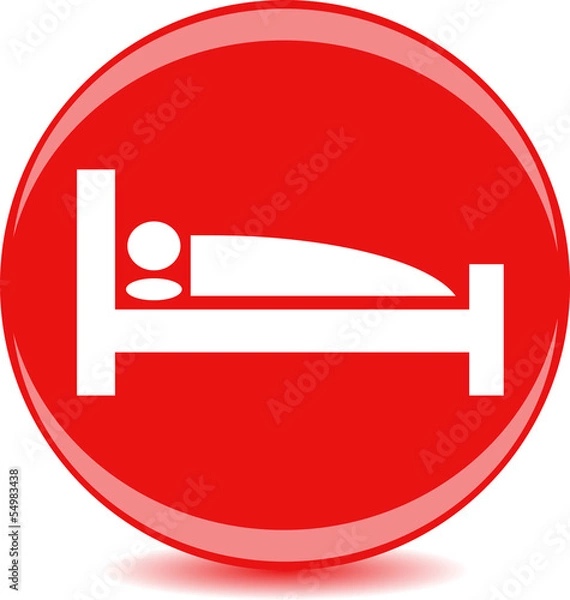 Obraz Круглый знак, символ, отдых