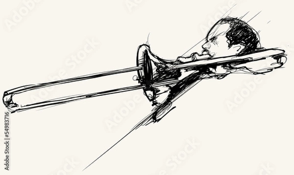 Fototapeta puzonista