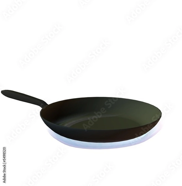 Fototapeta frying pan