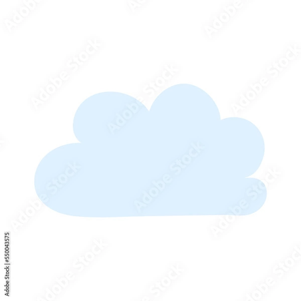 Fototapeta cartoon cloud, bright sky, bubble cloud, cloud template