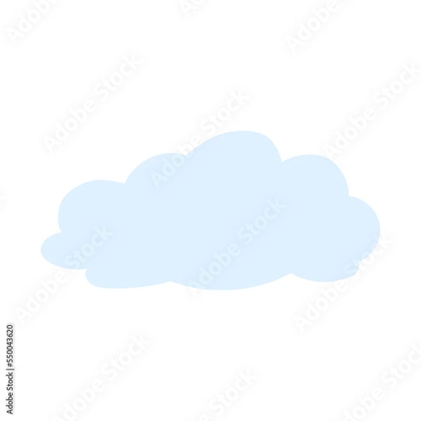 Fototapeta cartoon cloud, bright sky, bubble cloud, cloud template