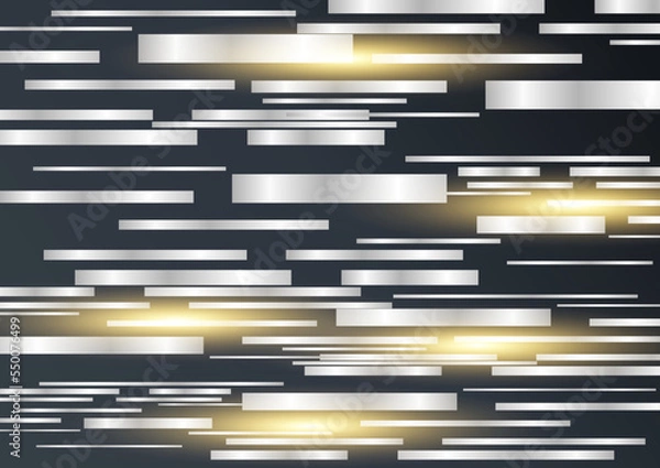 Fototapeta Abstract black and gold design background