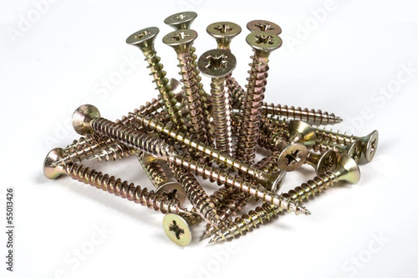 Obraz Yellow screws