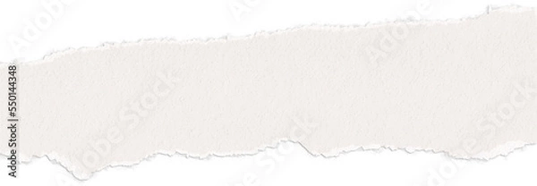 Obraz Beige torn paper with shadow. Torn sheet of paper. Torn paper decorative element. Ripped paper sheet.