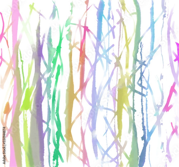 Obraz 植物の抽象画