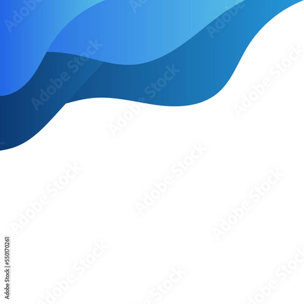 Obraz Gradient Blob Corner