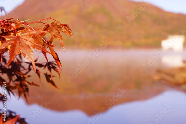 Fototapeta 秋の榛名湖