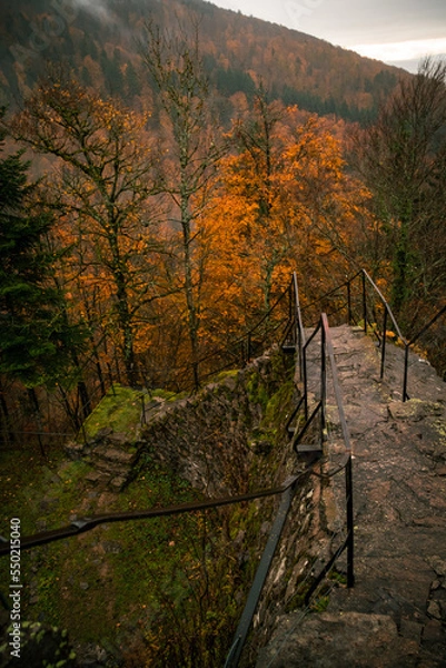 Obraz alte Treppen