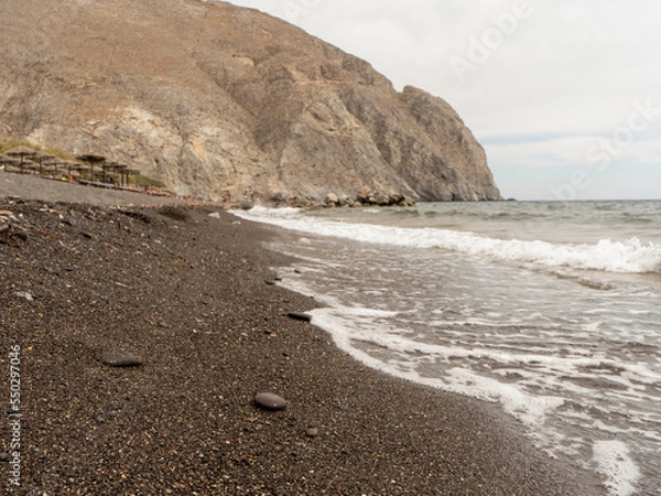 Obraz Santorini, Perissa